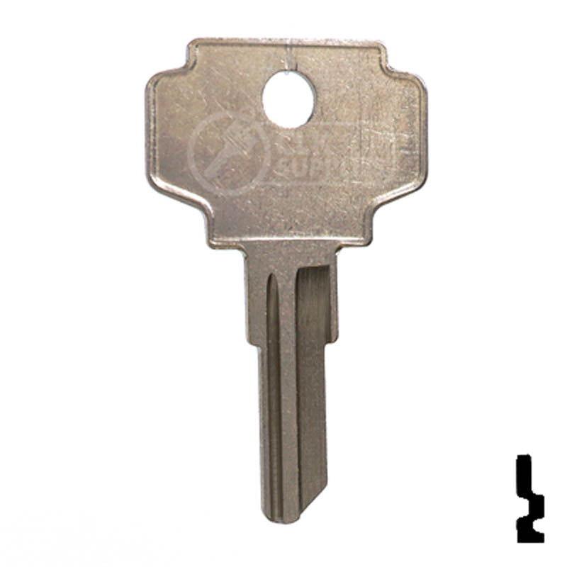 IN24, K1054B Bargman Key Office Furniture-Mailbox Key Ilco