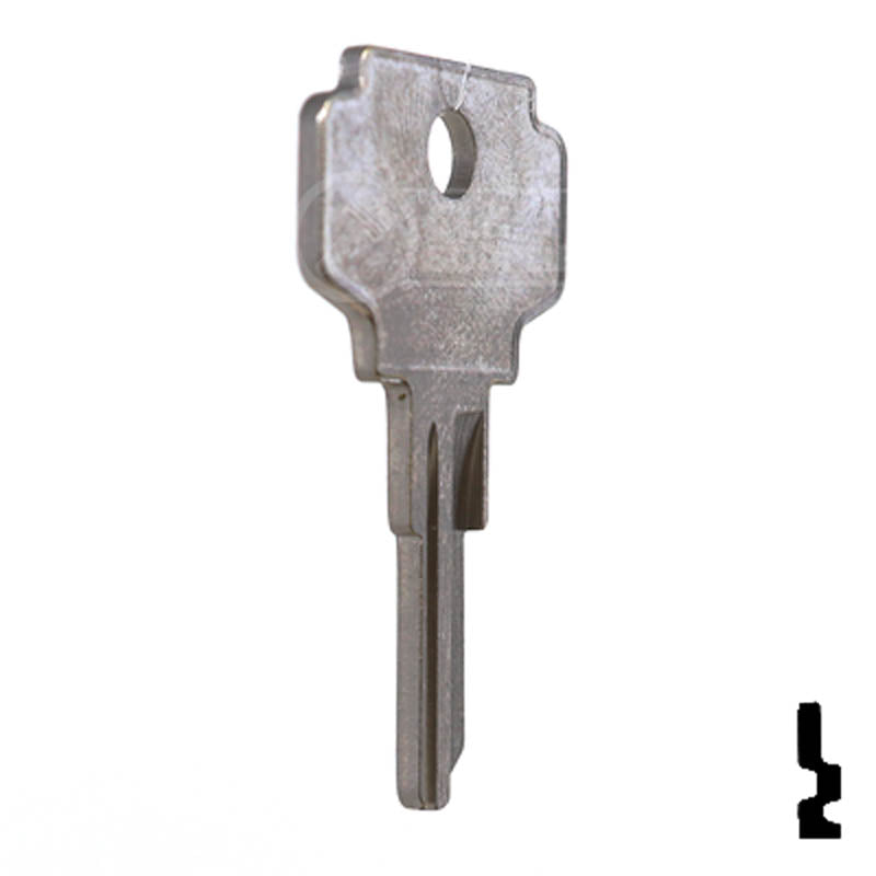 IN24, K1054B Bargman Key Office Furniture-Mailbox Key Ilco