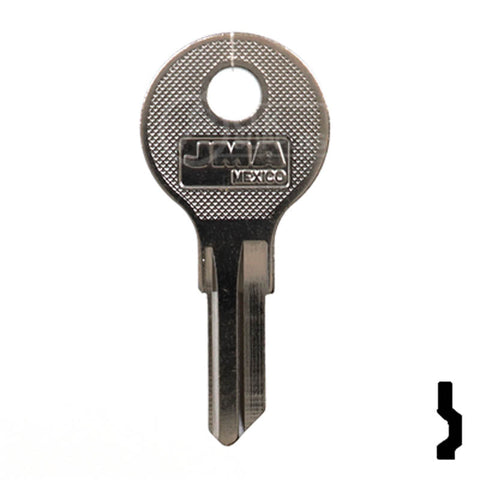 IN29, 1054UN Ilco Lock Key Office Furniture-Mailbox Key JMA USA