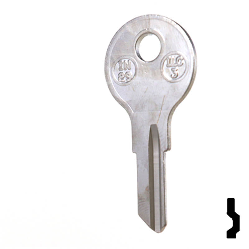 IN29, 1054UN Ilco Lock Key Office Furniture-Mailbox Key JMA USA