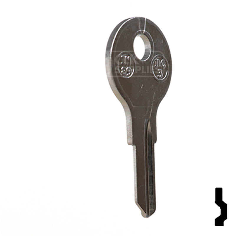 IN29, 1054UN Ilco Lock Key Office Furniture-Mailbox Key JMA USA