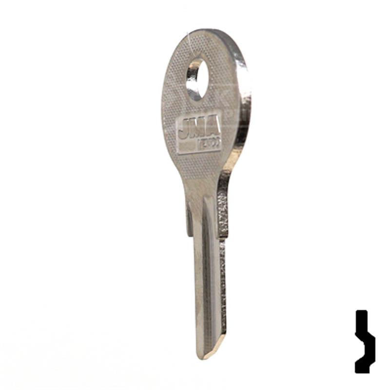 IN29, 1054UN Ilco Lock Key Office Furniture-Mailbox Key JMA USA