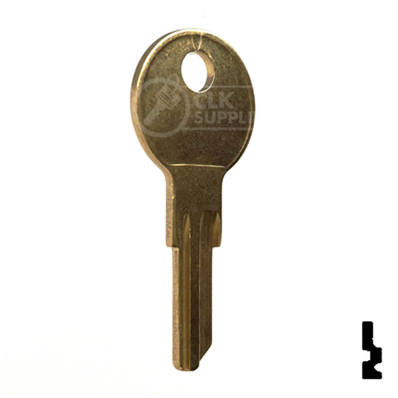 IN8, L1054B Furniture, Cabinet Key Office Furniture-Mailbox Key JMA USA