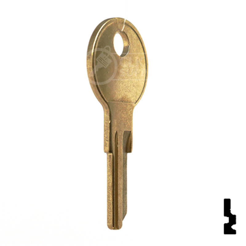 IN8, L1054B Furniture, Cabinet Key Office Furniture-Mailbox Key JMA USA