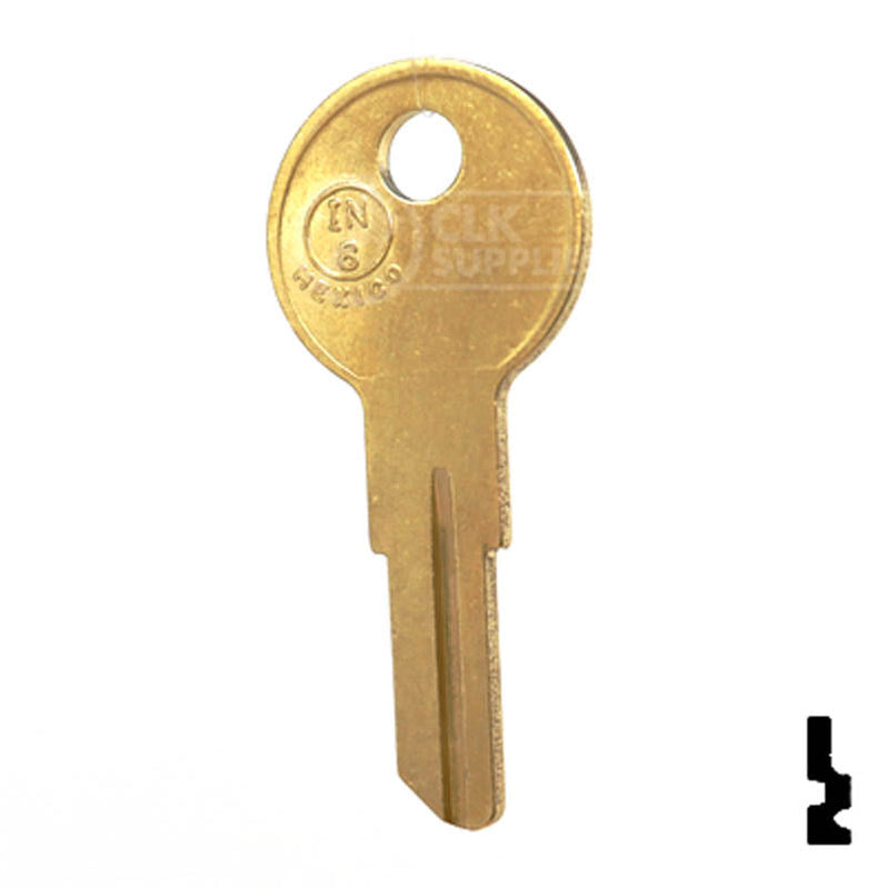 Uncut Key Blank | Jofco, Hudson, Kimball | IN8, L1054B