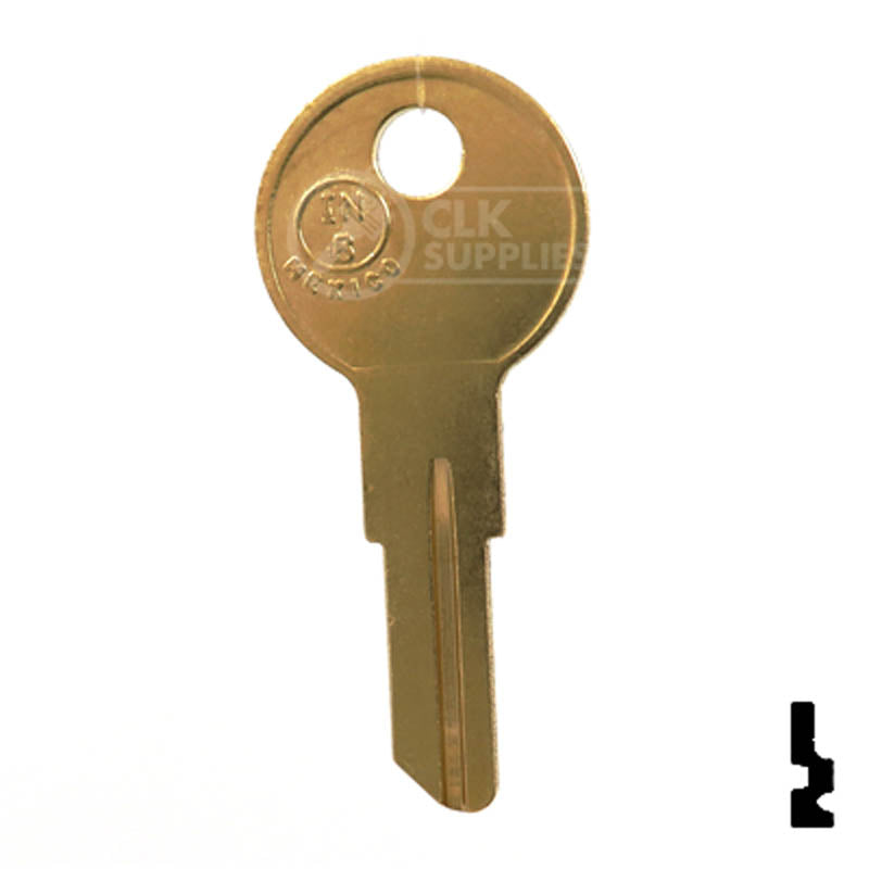 IN8, L1054B Furniture, Cabinet Key Office Furniture-Mailbox Key JMA USA