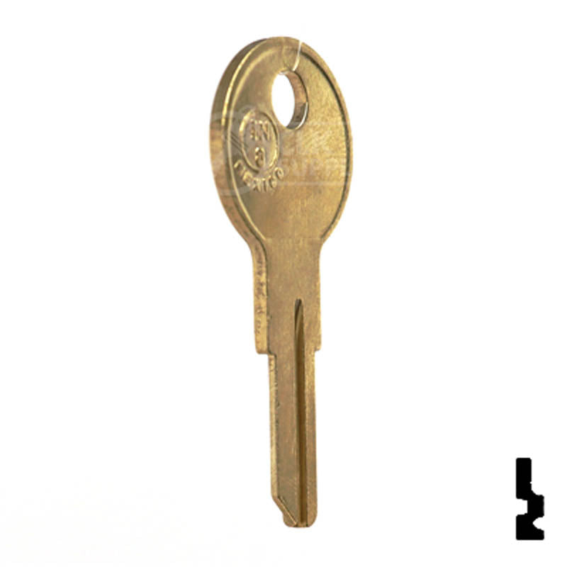 IN8, L1054B Furniture, Cabinet Key Office Furniture-Mailbox Key JMA USA