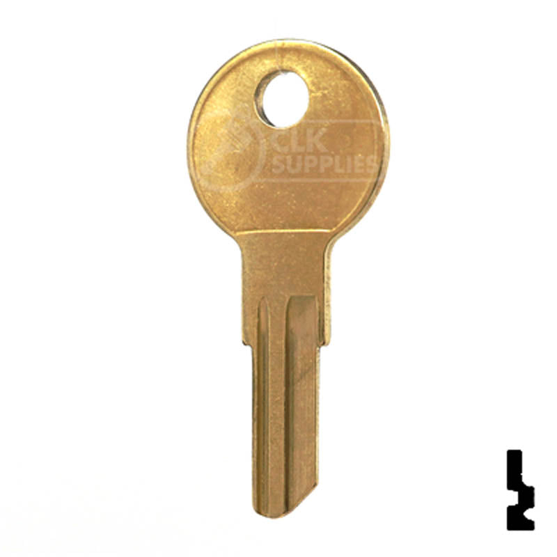 IN8, L1054B Furniture, Cabinet Key Office Furniture-Mailbox Key JMA USA