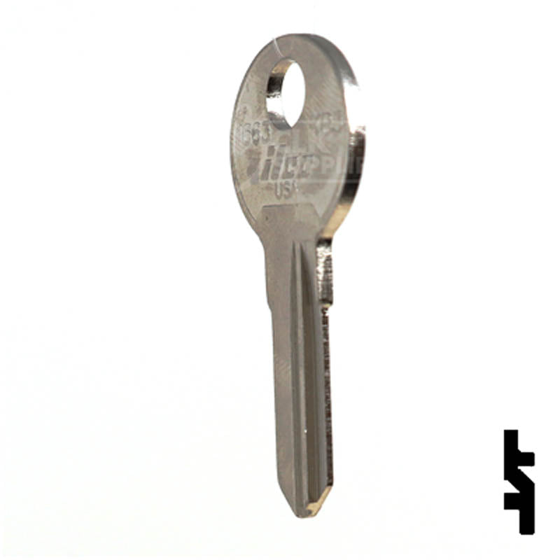 KB3, 1663 Kimball Office Key Office Furniture-Mailbox Key Ilco
