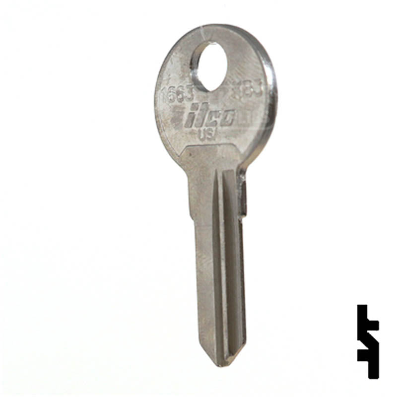 KB3, 1663 Kimball Office Key Office Furniture-Mailbox Key Ilco