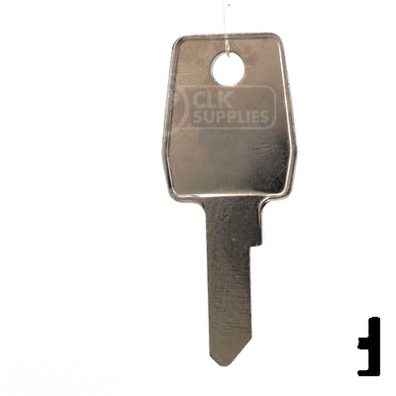 LF10 Lowe & Fletcher Key Office Furniture-Mailbox Key Ilco