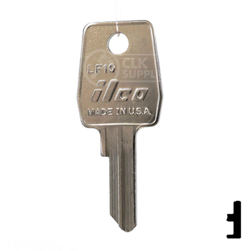 LF10 Lowe & Fletcher Key Office Furniture-Mailbox Key Ilco