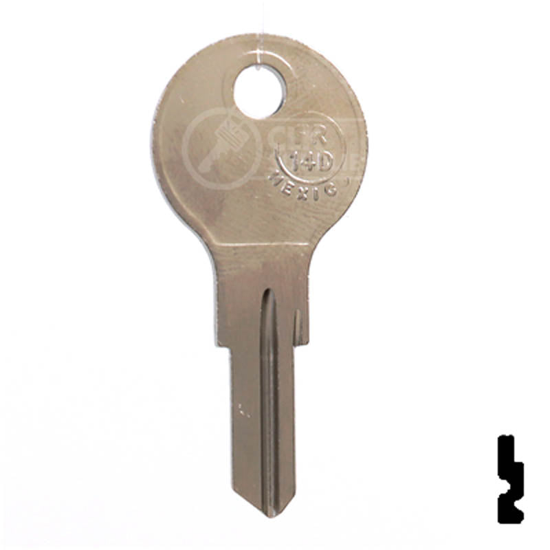 N54G Dominion Lock Key Office Furniture-Mailbox Key JMA USA