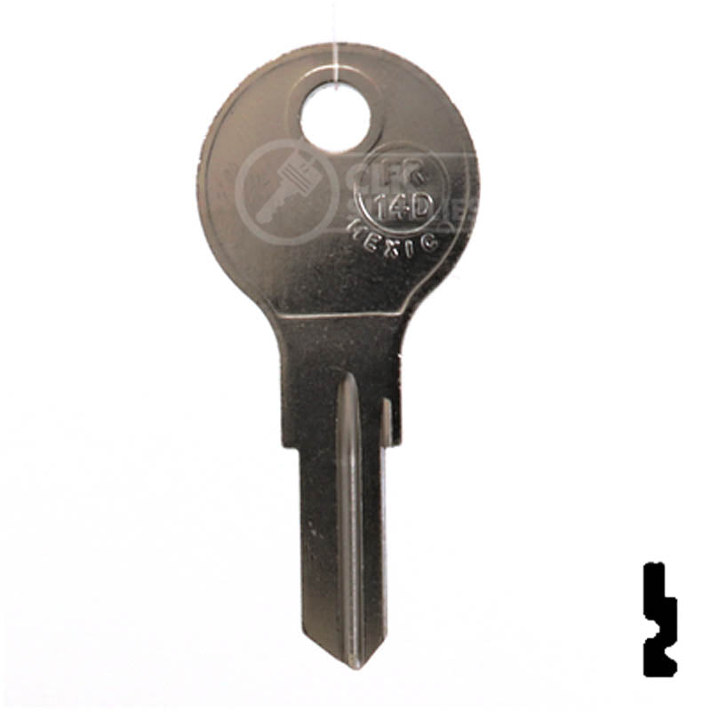 N54G Dominion Lock Key Office Furniture-Mailbox Key JMA USA