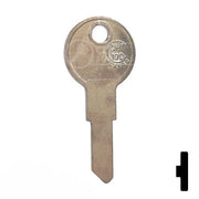 Uncut Key Blank | Chicago | C1041N, CHI-19D Office Furniture-Mailbox Key Ilco