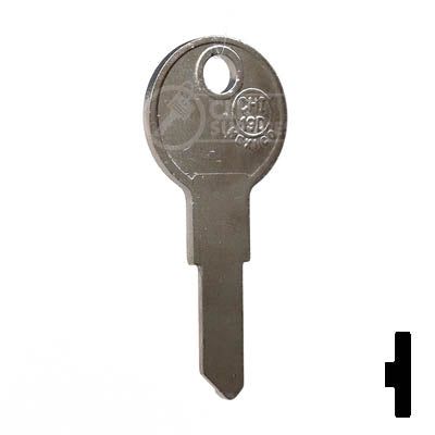 Uncut Key Blank | Chicago | C1041N, CHI-19D Office Furniture-Mailbox Key Ilco