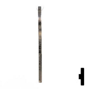 Uncut Key Blank | Chicago | C1041N, CHI-19D Office Furniture-Mailbox Key Ilco