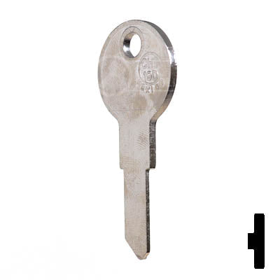 Uncut Key Blank | Chicago | C1041N, CHI-19D Office Furniture-Mailbox Key Ilco
