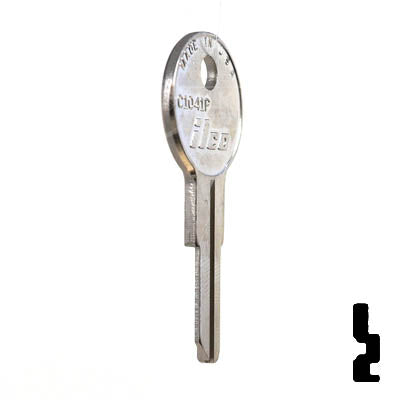 Uncut Key Blank | Chicago | C1041P Office Furniture-Mailbox Key Ilco