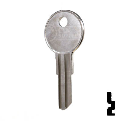 Uncut Key Blank | Chicago | C1041P Office Furniture-Mailbox Key Ilco