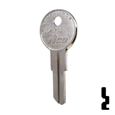 Uncut Key Blank | Chicago | C1041P Office Furniture-Mailbox Key Ilco