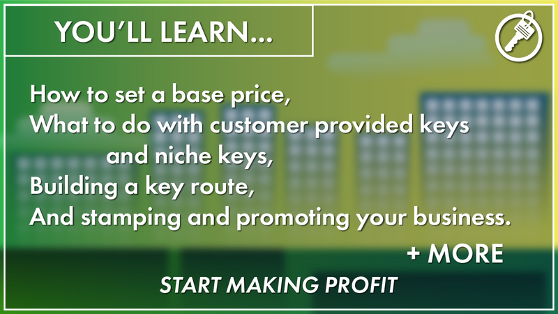 How to Make Money Cutting Keys - Online Course Online Learning Lockboss Online Learning