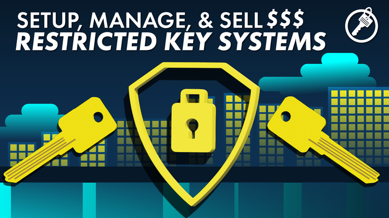 Setup, Manage, & Sell Restricted Key Systems - Online Course Online Learning Lockboss Online Learning
