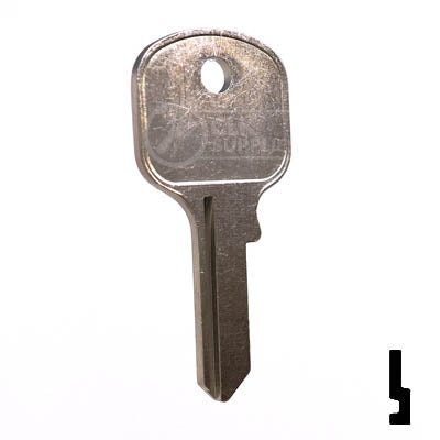 AB13 Abus Padlock Key Blank Padlock Key Ilco