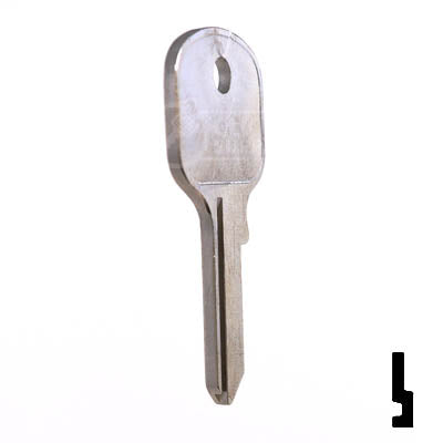 AB13 Abus Padlock Key Blank Padlock Key Ilco