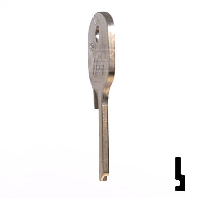 AB13 Abus Padlock Key Blank Padlock Key Ilco
