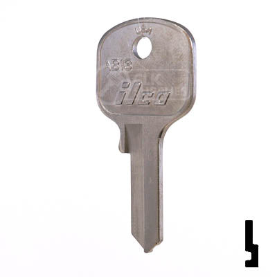 AB13 Abus Padlock Key Blank Padlock Key Ilco