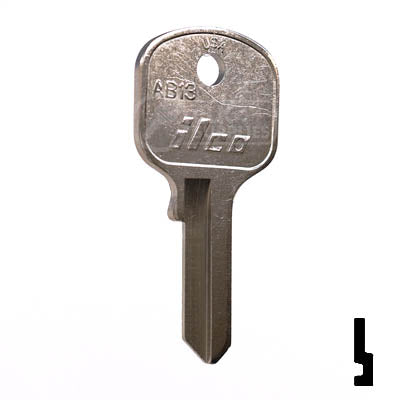 AB13 Abus Padlock Key Blank Padlock Key Ilco