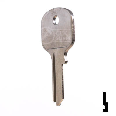 AB13 Abus Padlock Key Blank Padlock Key Ilco