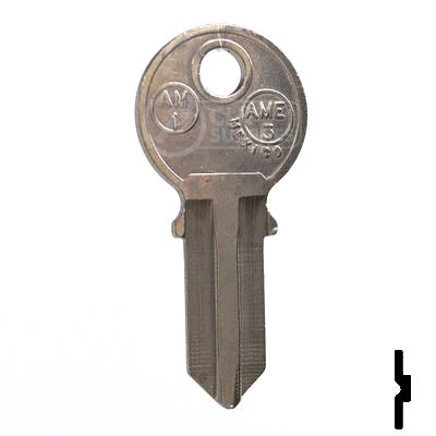 AM1, 1041C American Lock Key Padlock Key JMA USA
