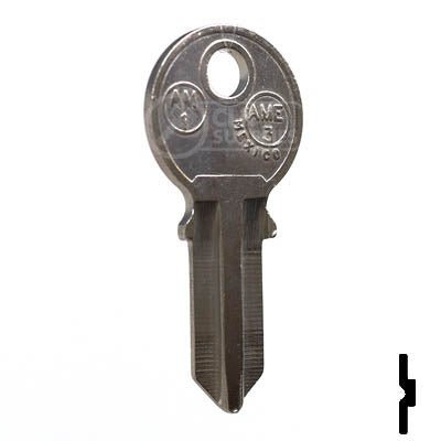 AM1, 1041C American Lock Key Padlock Key JMA USA