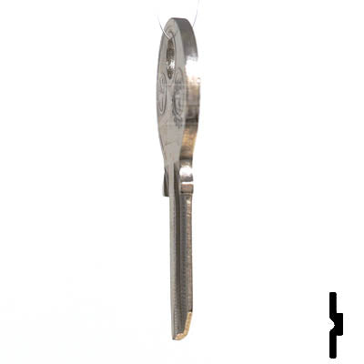 AM1, 1041C American Lock Key Padlock Key JMA USA