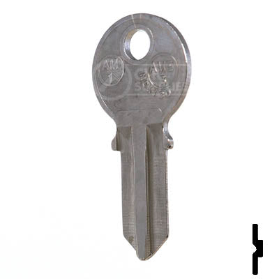 AM1, 1041C American Lock Key Padlock Key JMA USA