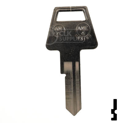 AM4, 1653 American Padlock Key Padlock Key JMA USA