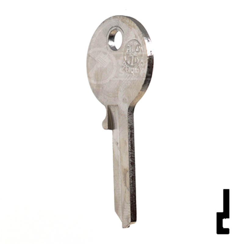 GLO-7D Globe JMA Key Blank Padlock Key JMA USA