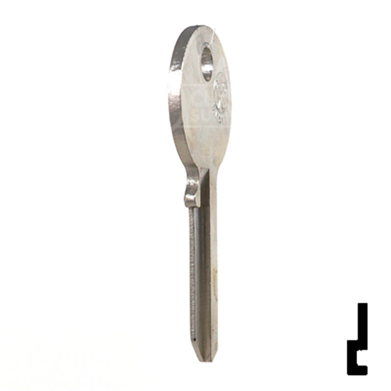 GLO-7D Globe JMA Key Blank Padlock Key JMA USA