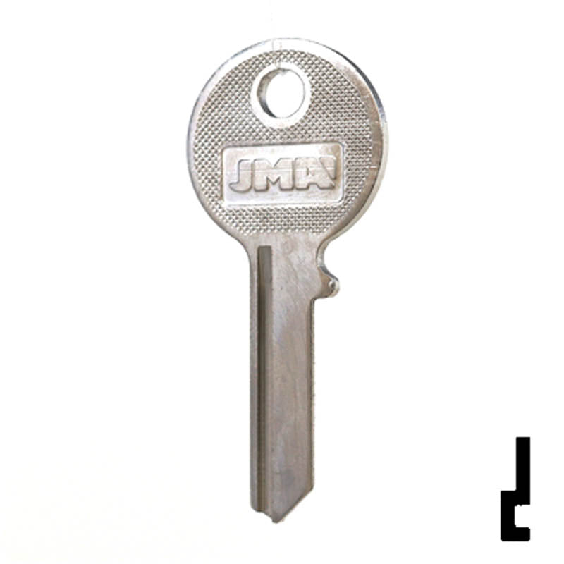 GLO-7D Globe JMA Key Blank Padlock Key JMA USA