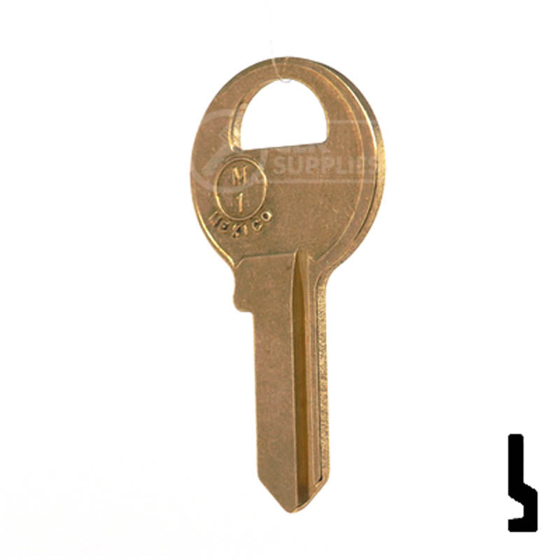 M1, 1092 Master Padlock Key Padlock Key JMA USA