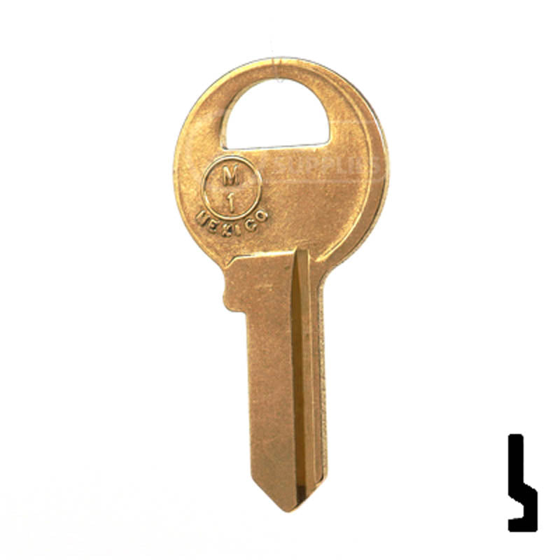 M1, 1092 Master Padlock Key Padlock Key JMA USA