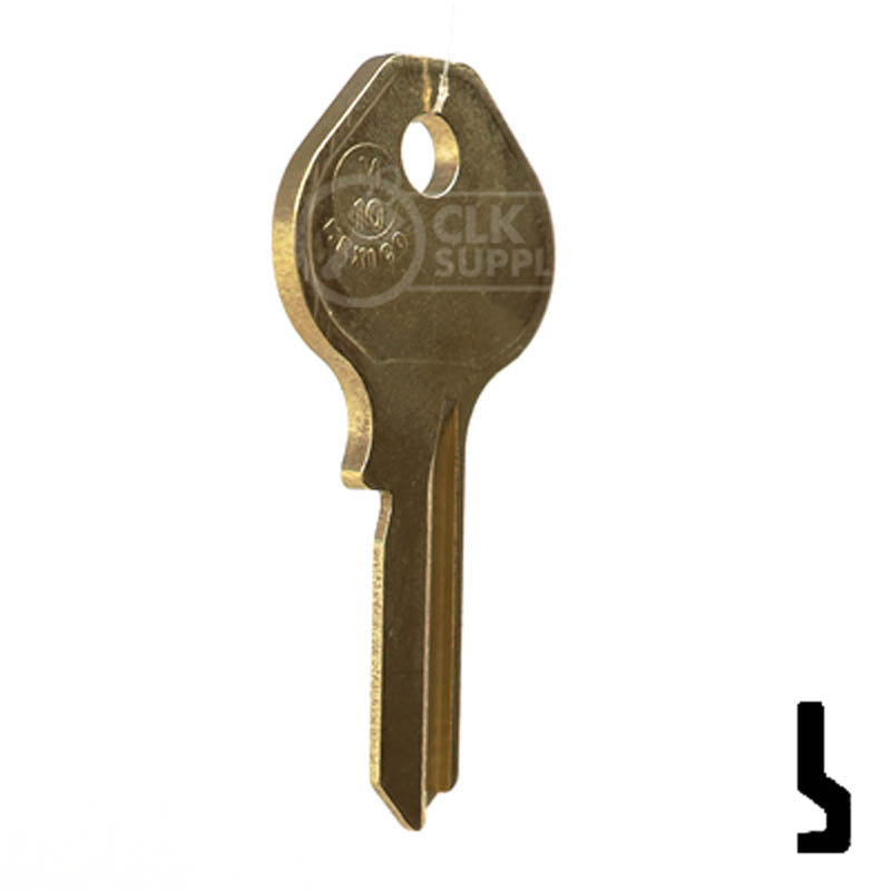 M10, 1092N Master Key Padlock Key JMA USA