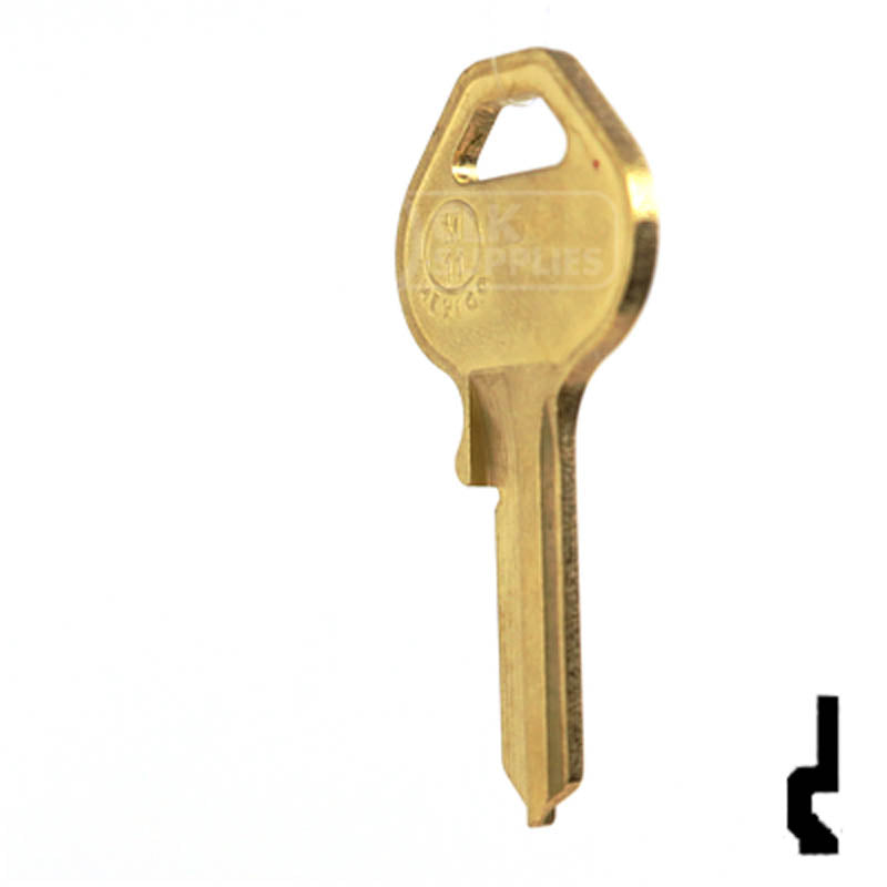 M11, 1092H Master Key Padlock Key JMA USA