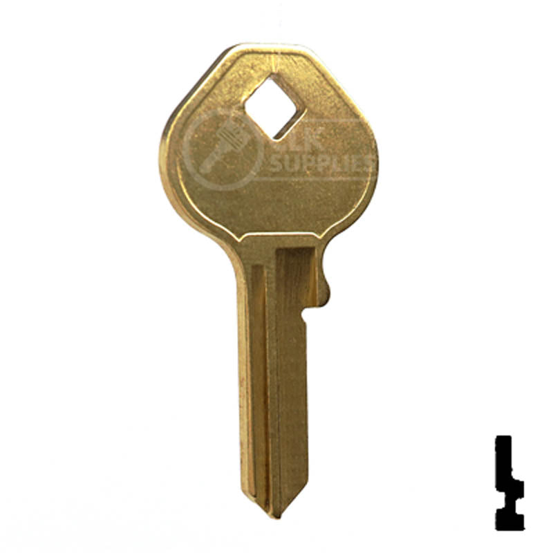 M12, 1092D Master Key Padlock Key JMA USA