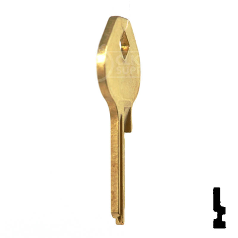 M12, 1092D Master Key Padlock Key JMA USA