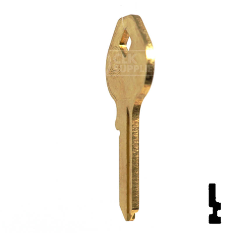 M12, 1092D Master Key Padlock Key JMA USA