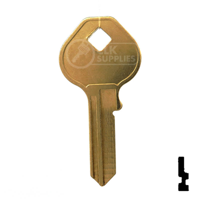 M12, 1092D Master Key Padlock Key JMA USA