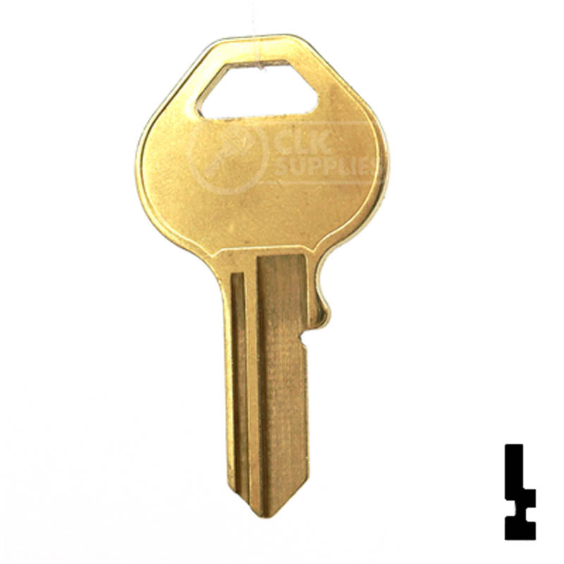 M13, 1092DS Master Key Padlock Key JMA USA